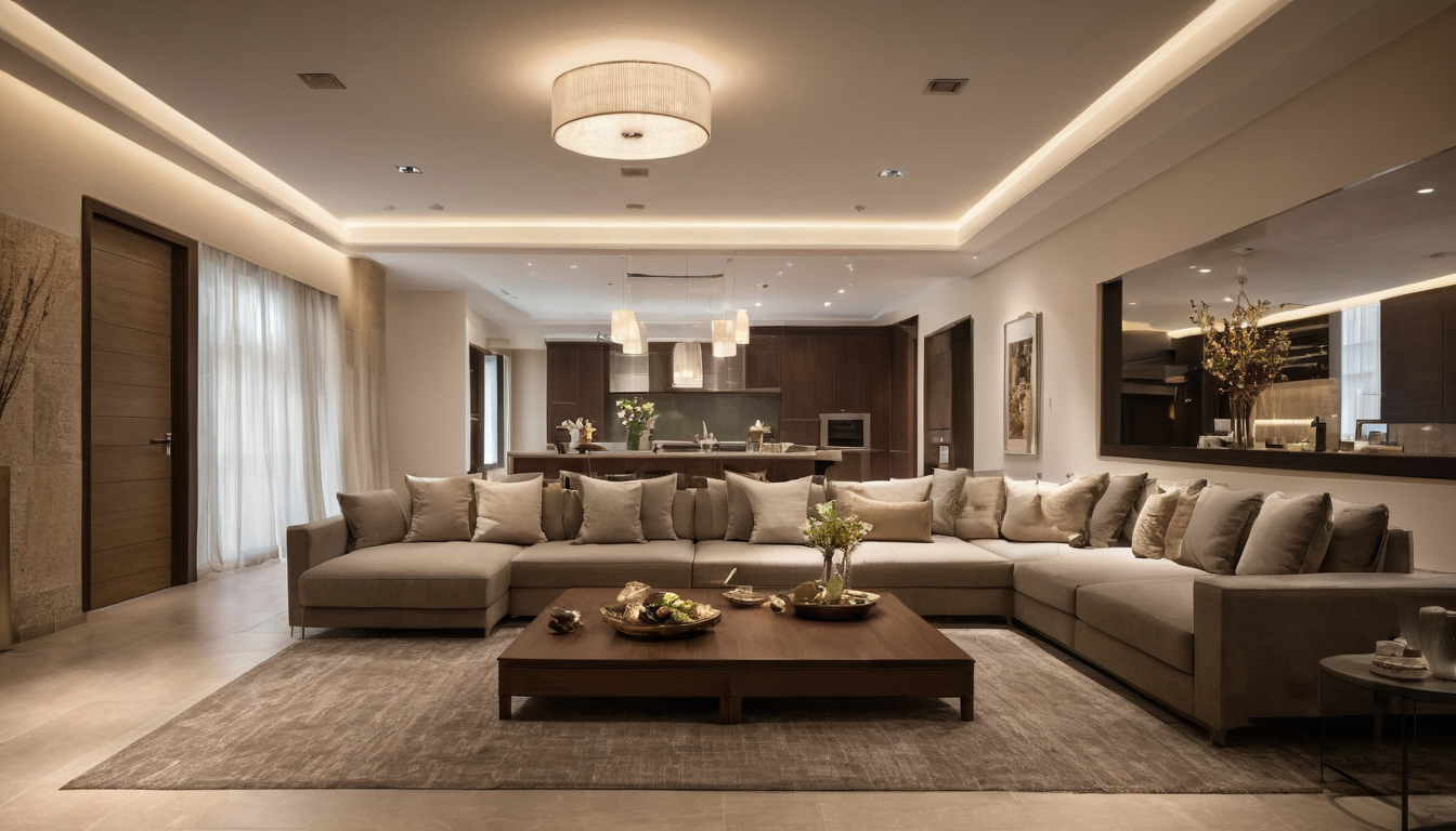 Luxury interior image showing Family Privacy and Guest Flow in Riyadh Villa Interior Design Briefs