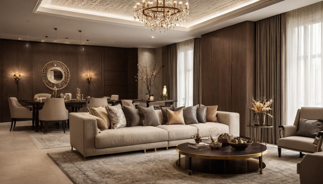 A Riyadh villa interior budget should be divided by scope before percentages are assigned interior planning detail